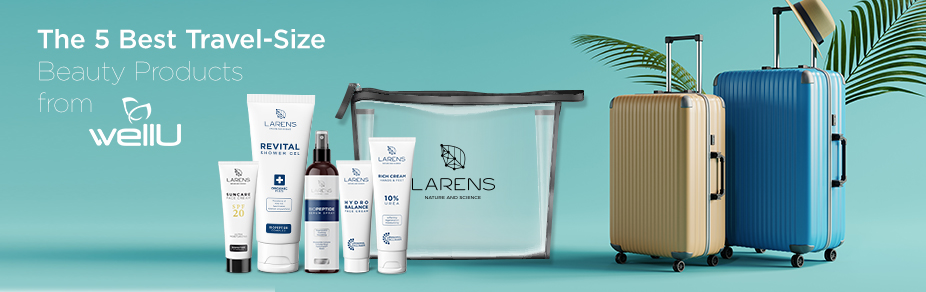 Objevte cestovní kosmetiku Larens aneb 5 TOP produktů WellU v mini verzích!